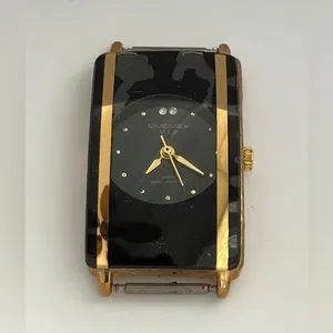 Accessories Quemex Vip 18 Kt Gold Plated Japan Quartz Analog